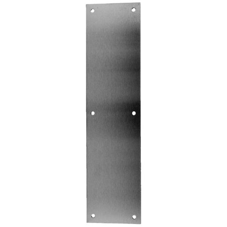 HEAT WAVE 72-605 6 x 16 in. Polished Brass Push Plate HE2565917